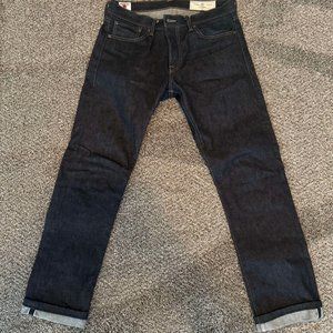 RGT Raw Japanese Selvidge Denim Jeans 34 inch waist